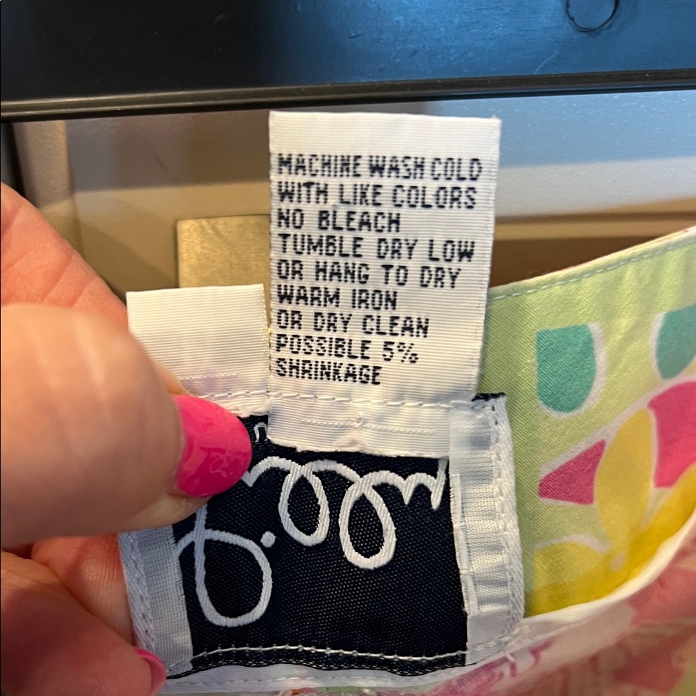 Lilly Pulitzer Capri Pants Patchwork Tropical Flo… - image 4